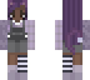 cute collage girl (purple)
