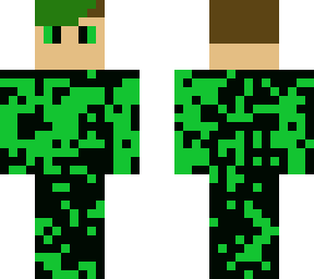green camo skin