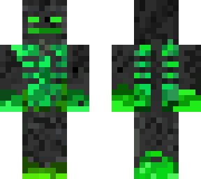 green sceleton