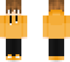 hary with orange hoodie