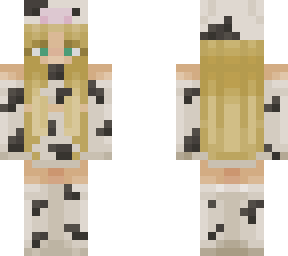 kat girl skin added cow hat green eyes blonde bark blonde     ffffffffferthrdg