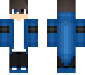 my skin blue