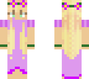rapunzel with a flower crown