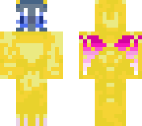 yellow masked dragon