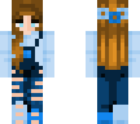 another blue girl idk