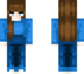 blu girl skin