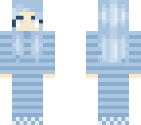 blue girl