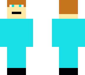 blue man