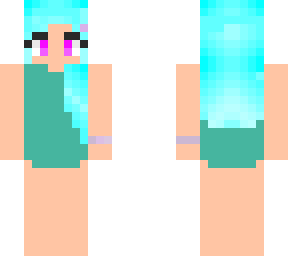breeze in swimsuit