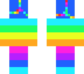 cracked rainbow skin