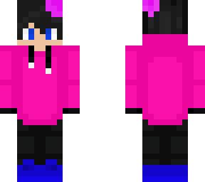 crystal rubyish pink hoodie