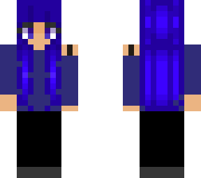 dark blue girl