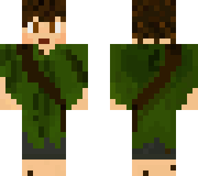 fantasy green cloak boy