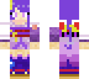 raiden shogun genshin | Minecraft Skins