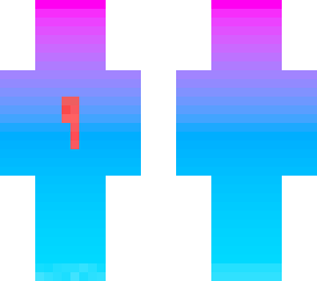 gradient from blue to pink with tie
