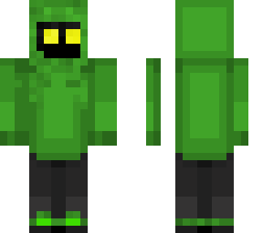 green hoodie hacker