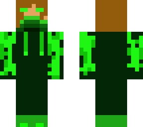 green powered boy