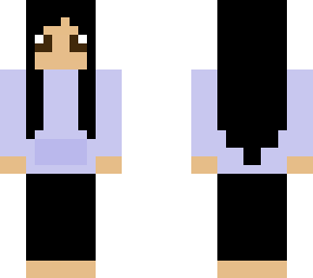 lilac hoodie girl