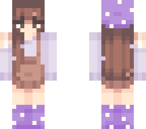 purple mushroom girlie
