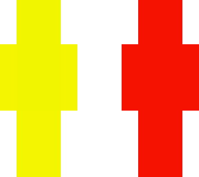 red yellow