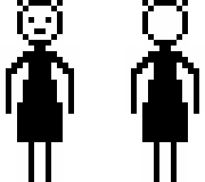 stick figure girl