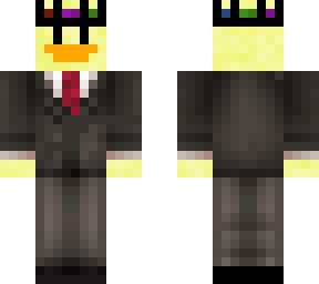 suit and crown ducky