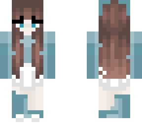 blue girl (rainy day)