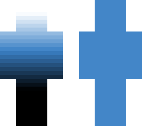 blue shading