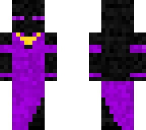 enderman con vestido