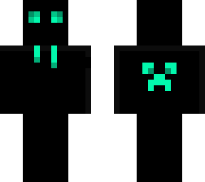 green-cyan man