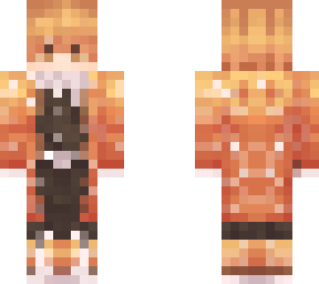 orange anime boy