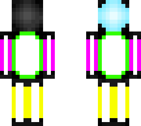 ore head neon cyborg