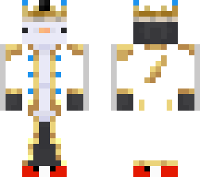 penguin king with shoes