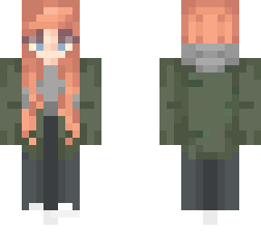 red head greenhoodie