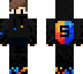 techno gamrez skin with sk written