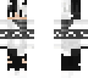 white/black devil boy