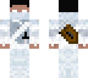 White Herobrine | Minecraft Skin