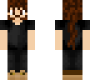 a normal average skin with a beard