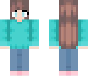 blue girl