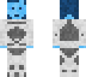 Cortana: Blue Version | Minecraft Skin