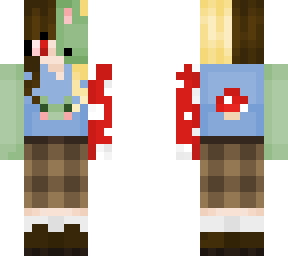 cottage girl bunnny mask