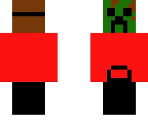 crepergamingyt (made by crepergaming himself) mask on