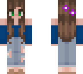 green eye blue offshoulder