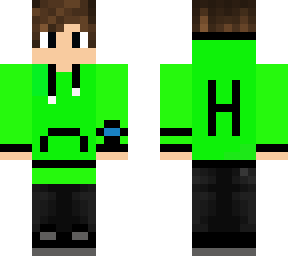 hk gamer green hoodie