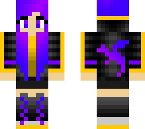 purple and gold dragon hoodie