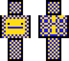 ukraine smile face outlined