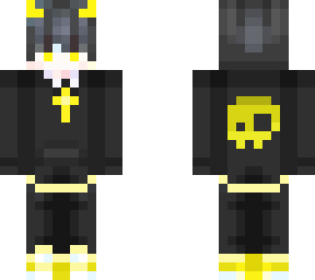 yellow devil boy - with effects -