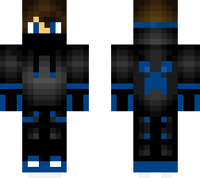 blue gamer boy
