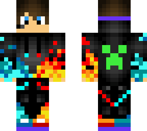 cool ice & fire boy with speaker