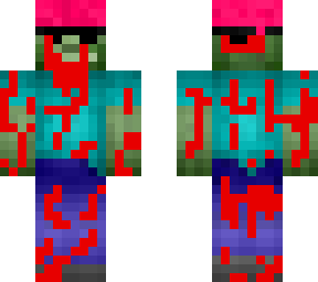 dead zombie with brain shown *ohh*